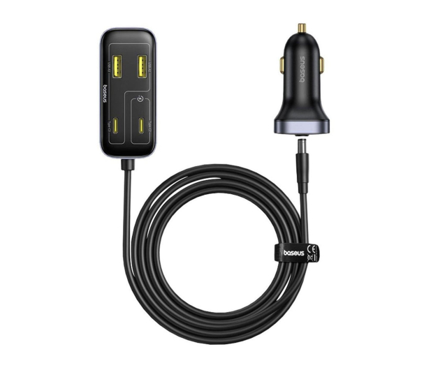 Baseus Ładowarka samochodowa 110W 3 x USB-A + 3 x USB-C - 1502062 - zdjęcie 3